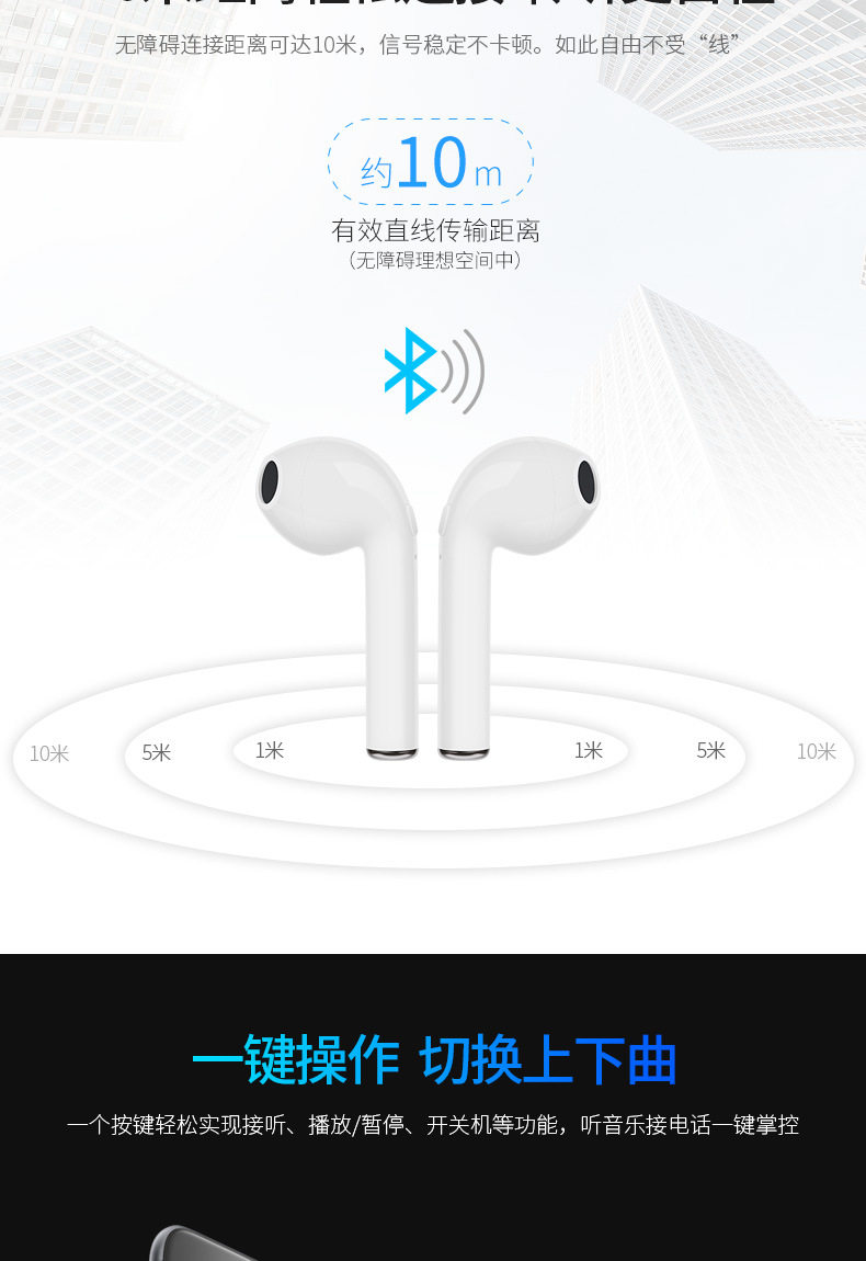 小巧立体声无线充电仓长续航跑步运动蓝牙耳机驾驶双通话通用耳塞在类目 运动/瑜伽/健身/球迷用品, 慢跑(有氧运动), 更多慢跑装备中 - 来自Buy2taobao.com提供专业的淘宝代购服务