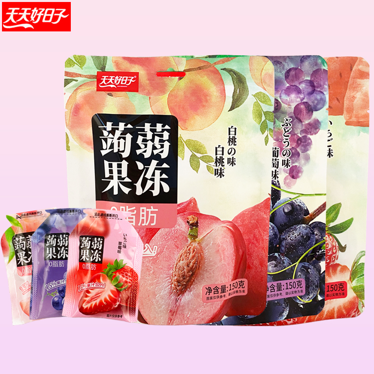 好日子蒟蒻果冻150g独立小包