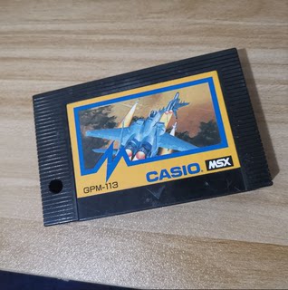 MSX主机用 正版游戏卡带 卡西欧战机