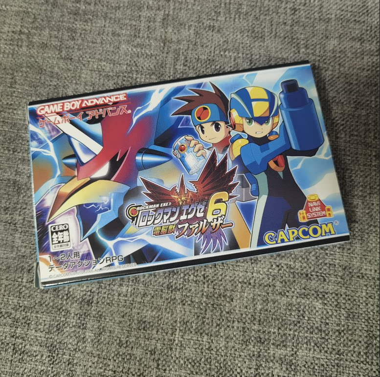 特价说瑕疵 任天堂gba掌机 原装正版游戏卡带 洛克人 exe 6