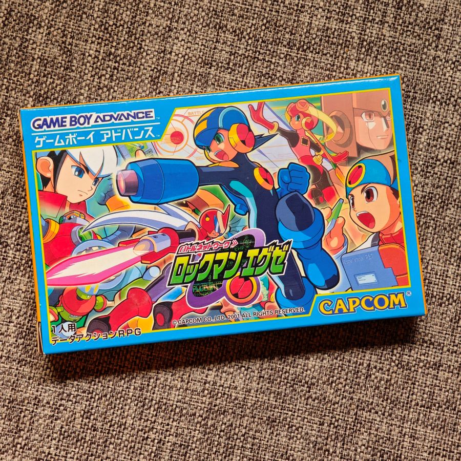 全新品 任天堂GBA 掌机适用的 正版游戏卡带 洛克人 EXE 初代