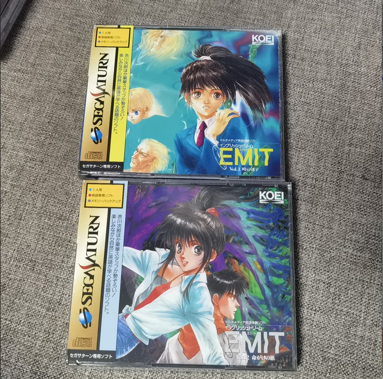 全新品 SS 正版游戏 EMIT 两作打包 世嘉土星