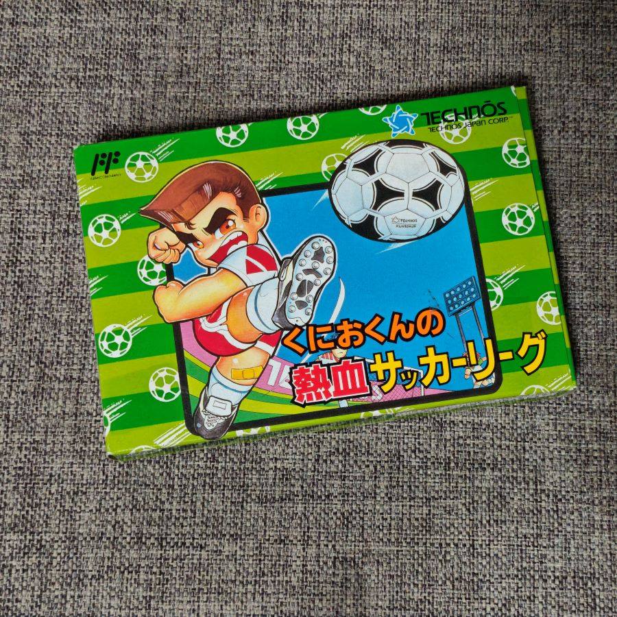 任天堂FC红白机主机适用 正版游戏卡带 热血足球