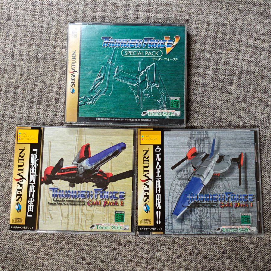 世嘉土星SS 主机适用 正版游戏 雷鸟 合集 5 雷霆出击