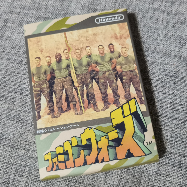 超美品 任天堂FC红白机主机 原装正版游戏卡带 高级大战争 任天堂