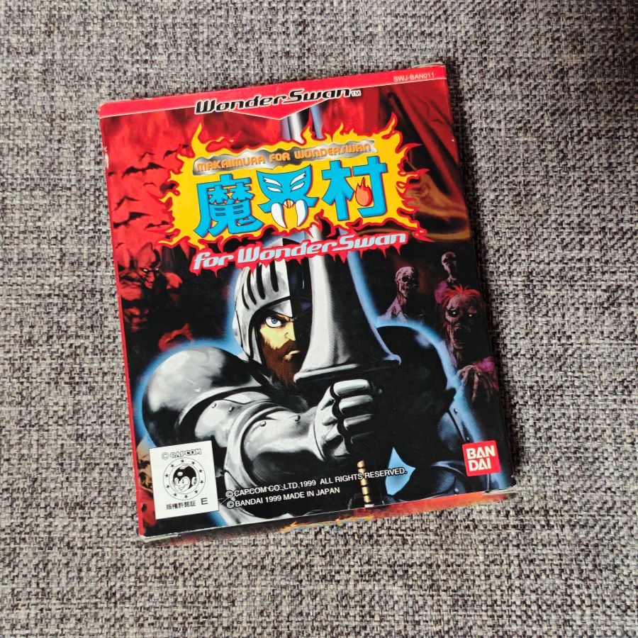 万代WS WSC掌机适用 原装正版游戏卡带 魔界村