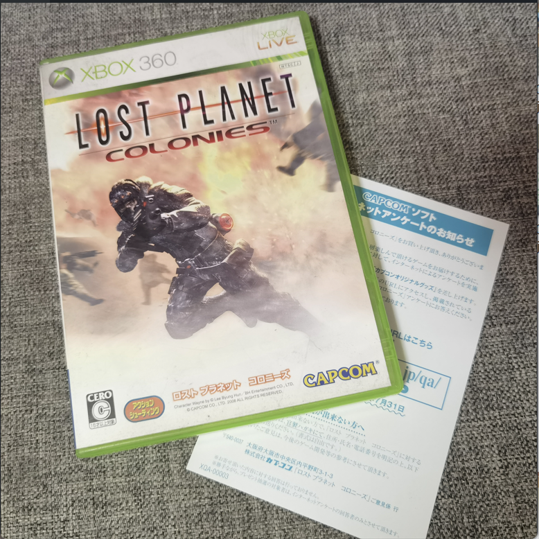 美品 XBOX360主机 正版游戏 失落的星球