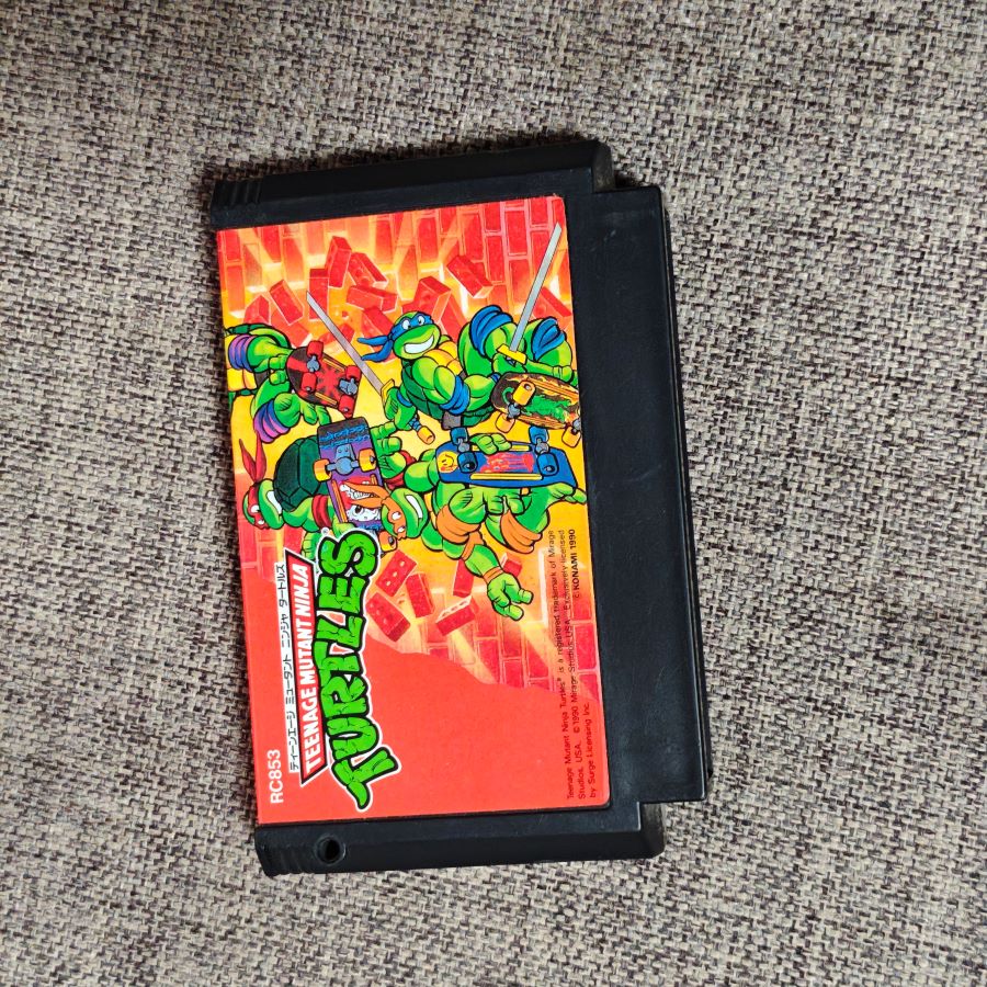 任天堂FC红白机主机 原装正版游戏卡带  忍者神龟（每盘）