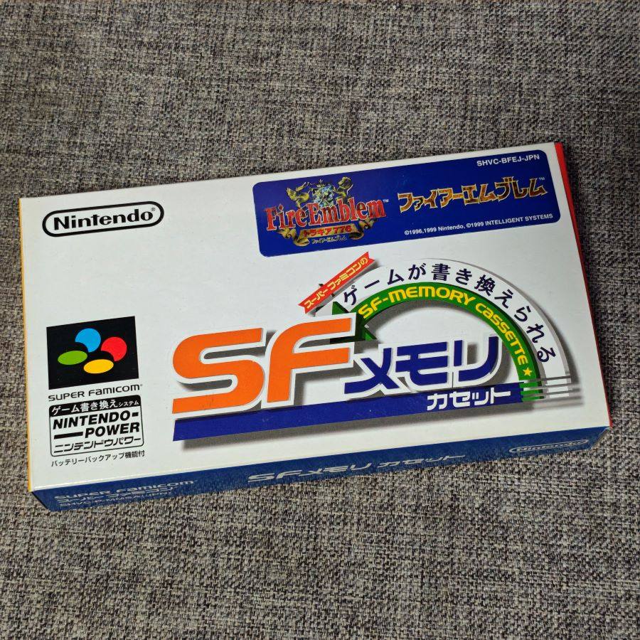 全新品 任天堂SFC 超任主机适用的 正版游戏卡带 火焰之纹章 776