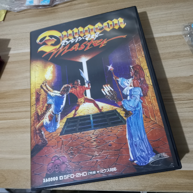 超美品 X68000主机用 正版游戏 迷宫魔兽