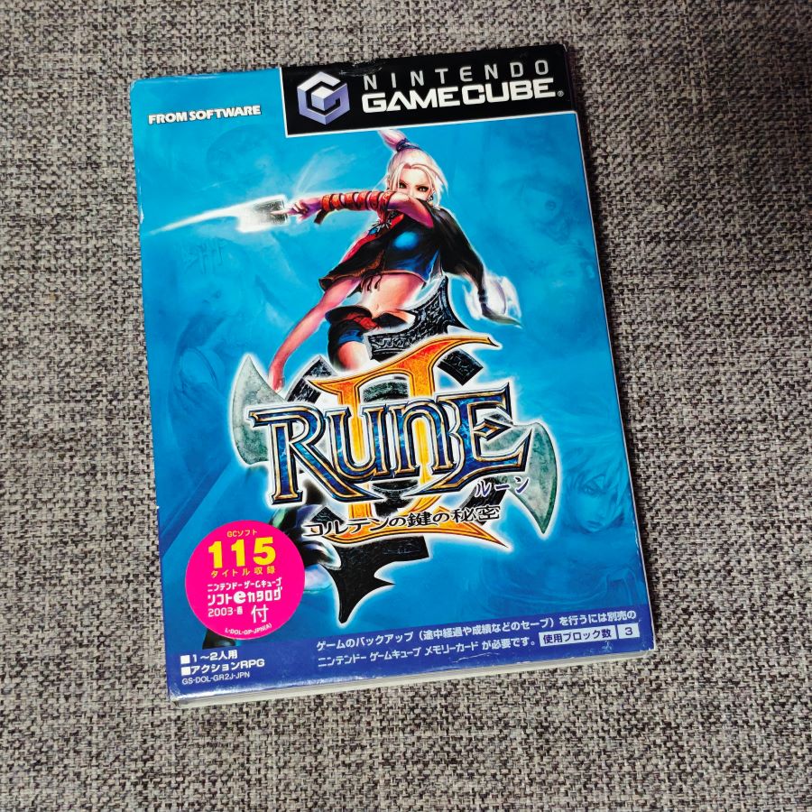 任天堂NGC 主机适用 正版游戏 RUNE 符文 2