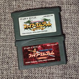 任天堂GBA掌机用 正版游戏卡带 火焰之纹章 封印之剑 圣魔之光石