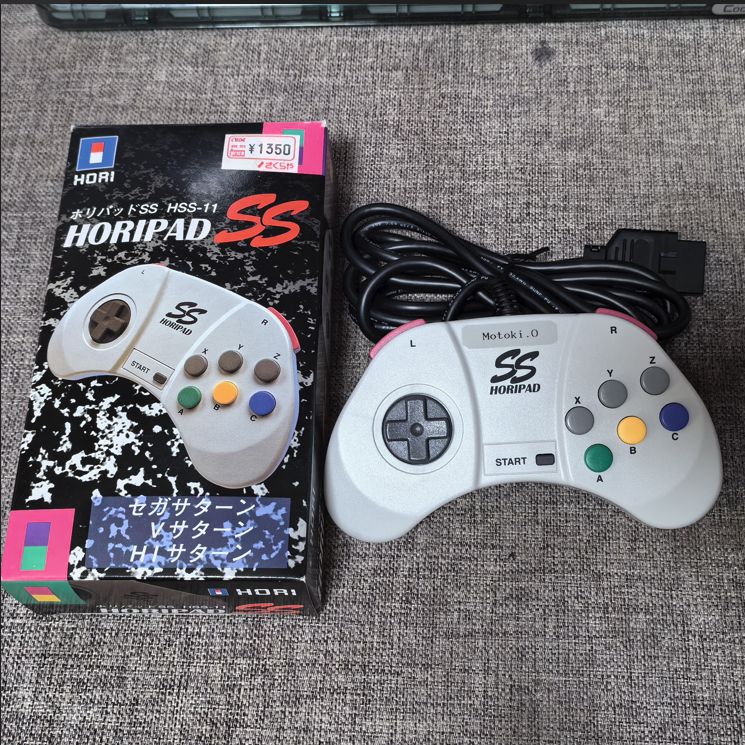 全新未用 世嘉土星SS主机适用 HORI 原装日版 手柄