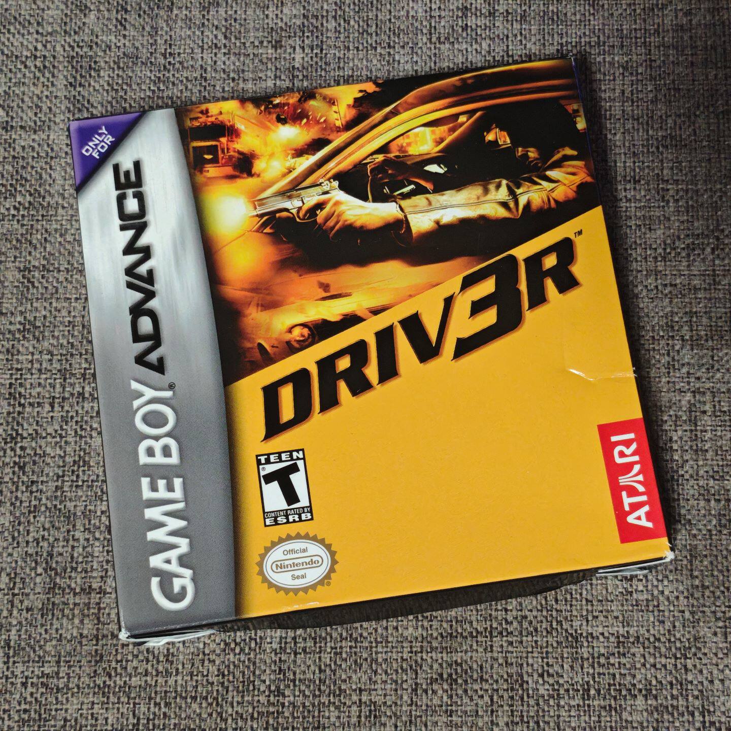 任天堂GBA 掌机适用的 正版游戏卡带 车手 3