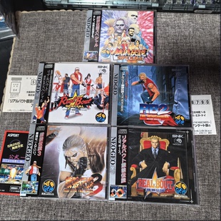 饿狼传说 美品 主机适用 五本打包 NEOGEO