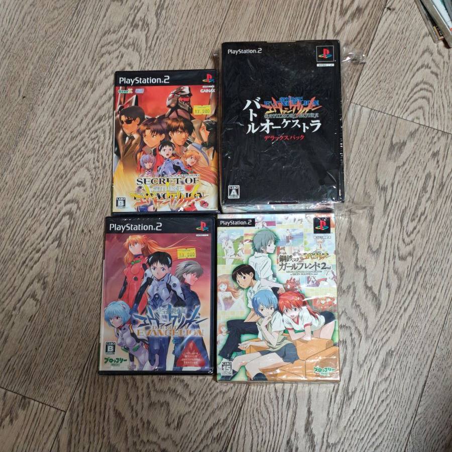 全新品 PS2 主机适用 正版 新世纪福音战士 限定版