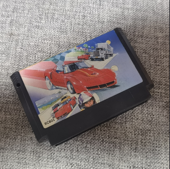 正版游戏卡带火箭车任天堂FC