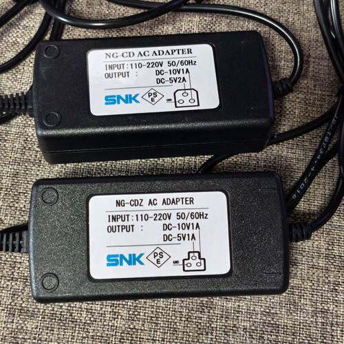 SNK NEOGEO CD CDZ 主机游戏机用 110-220V通用 直插 宽压 电源