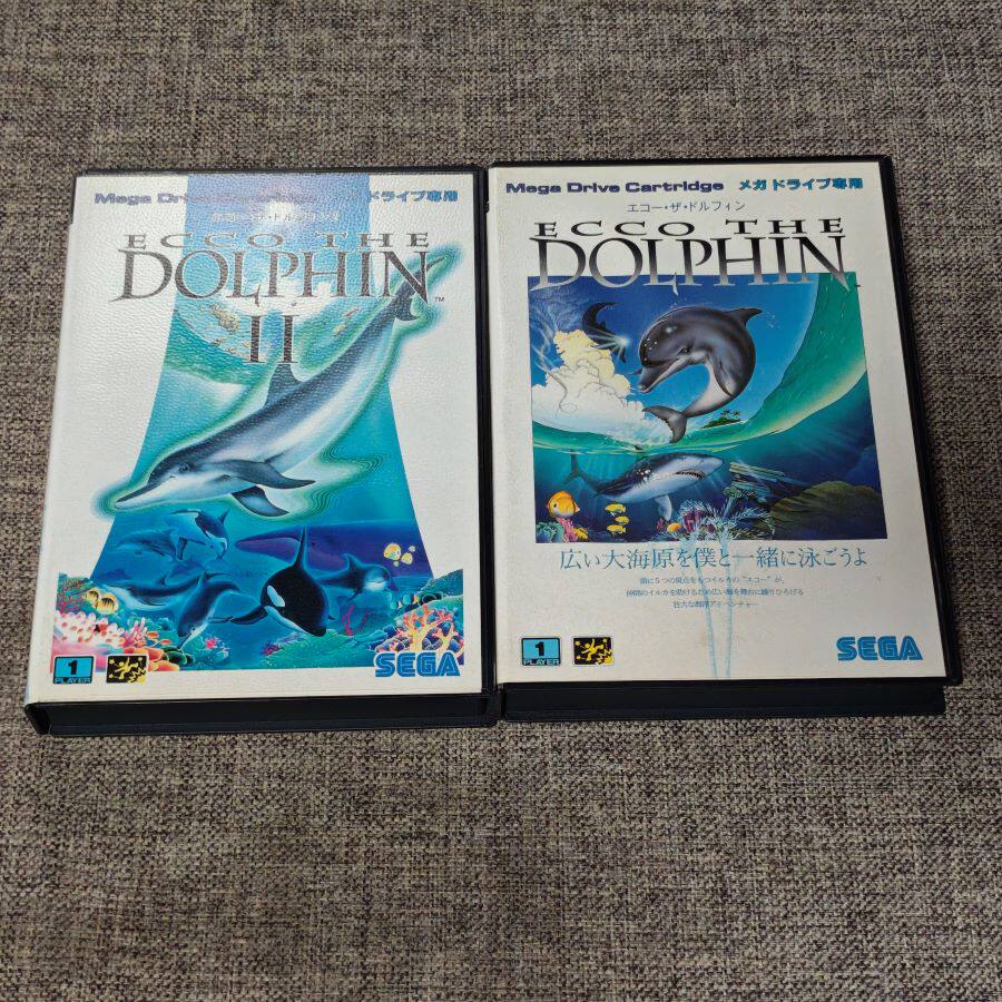 世嘉MD 主机适用 原装正版游戏卡带 海豚 1 2