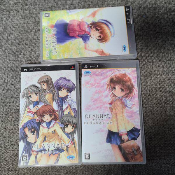 美品 PSP 正版 CLANNAD