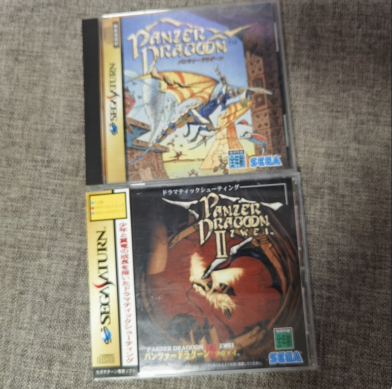 美品 ss 正版游戏 铁甲飞龙 1 2 世嘉土星