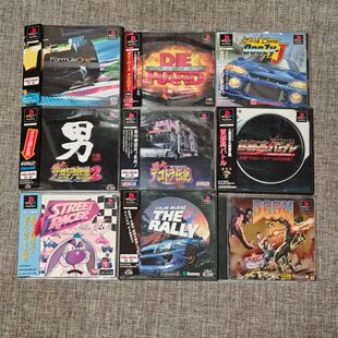 PS1 主机用 正版游戏 DOM 首都高 赛车 暴走卡车传说 虎胆龙威