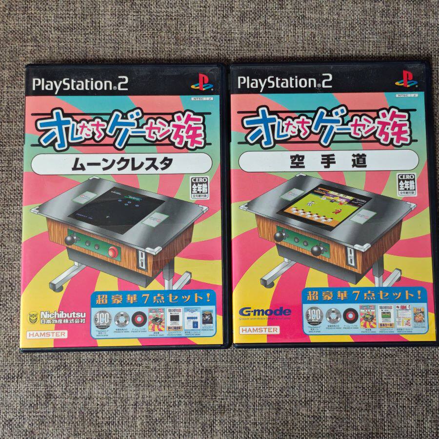 PS2 主机适用 正版 街机一族 空手道 击碎月球