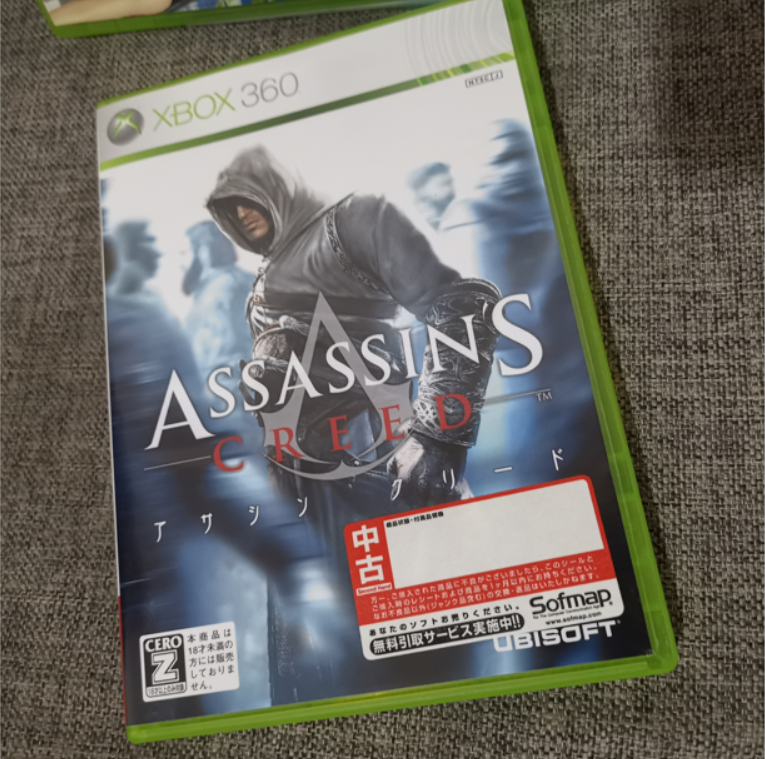 中古超美品 XBOX360主机适用的 正版游戏 刺客信条