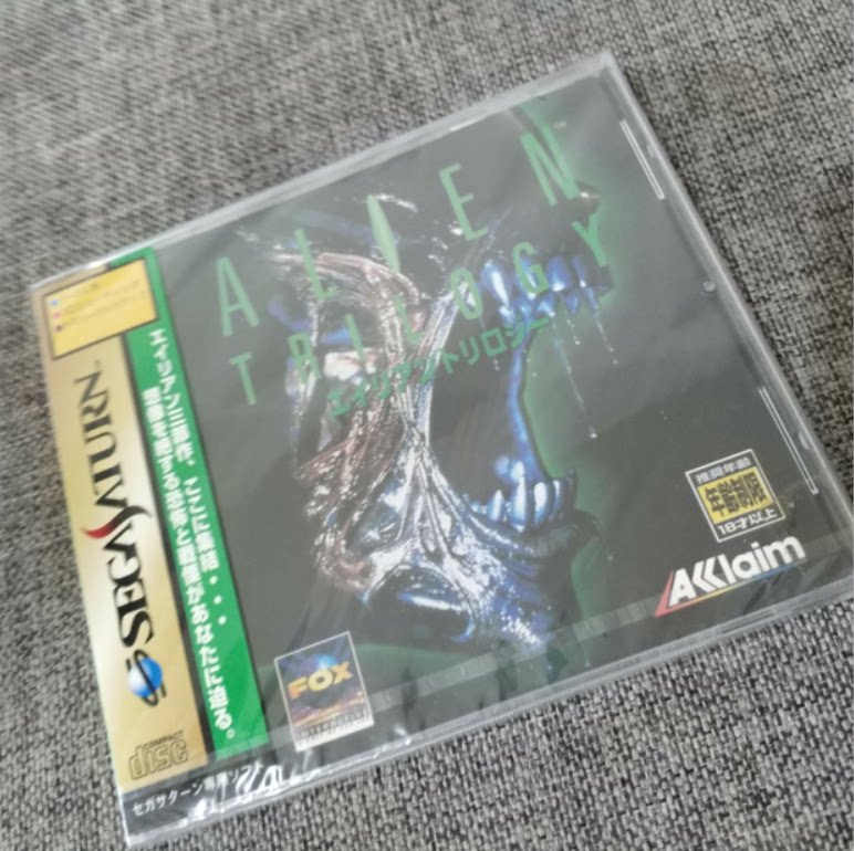 世嘉土星SS全新品的 正版游戏 异形3