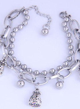 花生个性双层气质手链1218