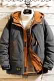 2021秋冬季新款连帽拼色棉衣男外套棉服工装SY03，男装棉衣，星座810(原QT5070)