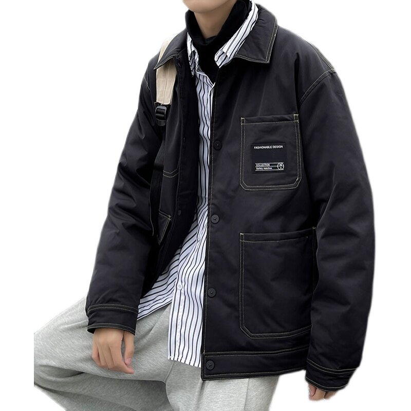 羽绒服男立领轻薄帅气短裤羽绒外套冬季上衣YR7313-P245控358,男装羽绒服,星座810(原QT5070)