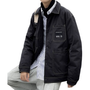 羽绒服男立领轻薄帅气短裤羽绒外套冬季上衣 YR7313-P245控358图片