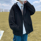 2024春港风外套男连帽上衣潮流cityboy夹克冲锋衣J5006-P85控108，男装夹克，星座810(原QT5070)