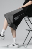 2024拼接短裤潮男运动卫裤夏季新款五分裤休闲裤DK1305-P40控58，男装休闲裤，星座810(原QT5070)