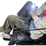 oversize日系工装裤男春秋潮牌ins直筒宽松高街痞帅大码休闲裤子，男装休闲裤，星座810(原QT5070)