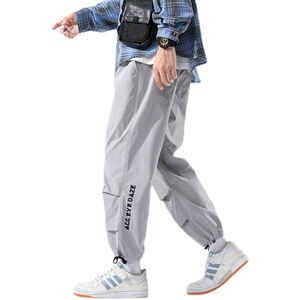 2021春季新款宽松裤休闲9分男哈伦裤M-5XL K47-P45 控68图片
