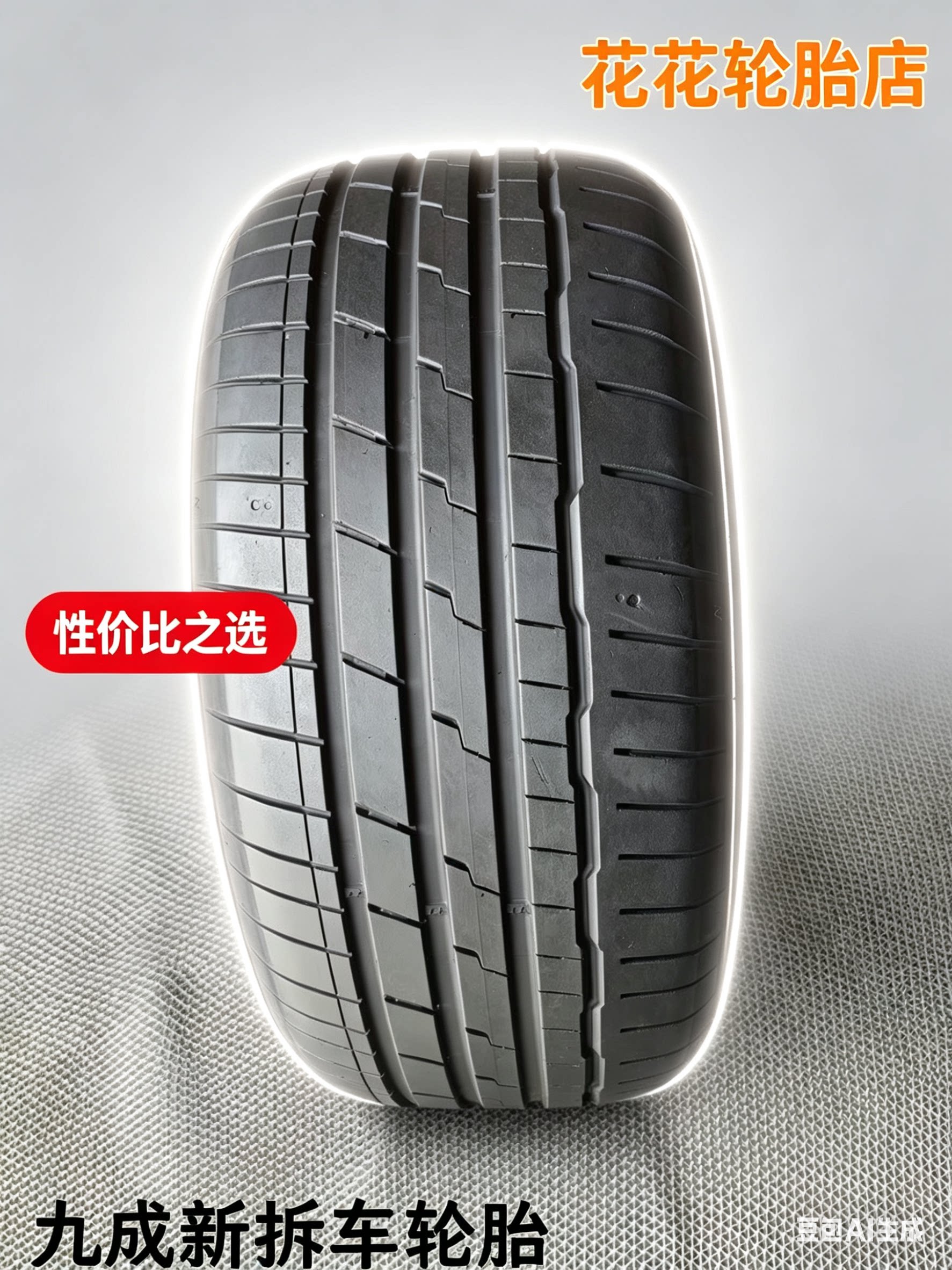 韩泰轮胎235/50R18 9更换轮胎