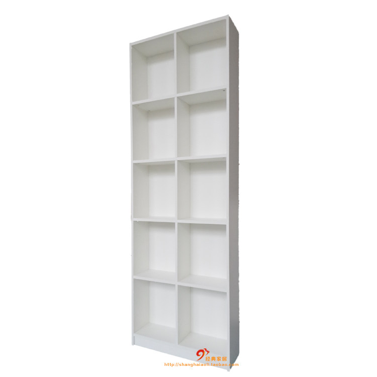 新品推荐2米高简约现代文件书架置物cd碟片展示陈列搁架书柜80宽