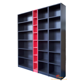 简约现代书架精品推荐 200高30深落地大书柜dvd收纳书墙组合1米8宽