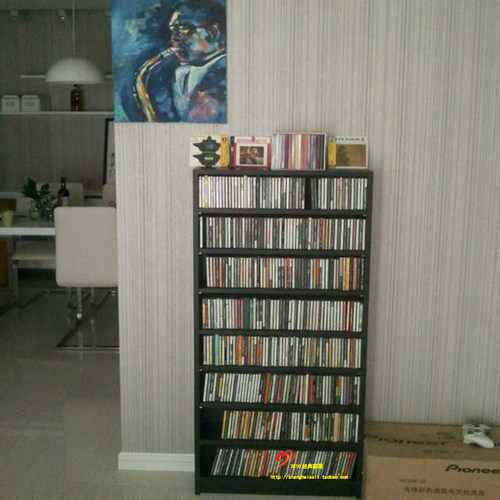 爆款cd碟片架定制磁带收藏简约