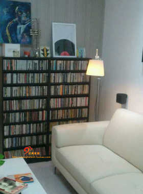 实体工厂老店136高cd唱片架磁带超薄储藏陈列柜120宽自由组合