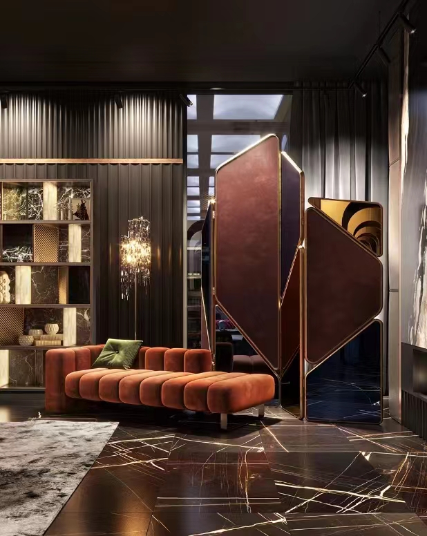 工厂直销床尾凳丝绒布艺