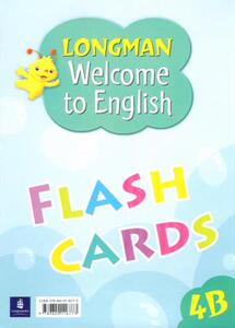 朗文小学英语 Longman Welcome to English Flash Cards 4B 闪卡