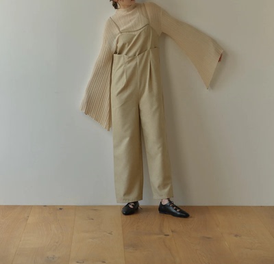 设计感小众宽松直筒连体裤