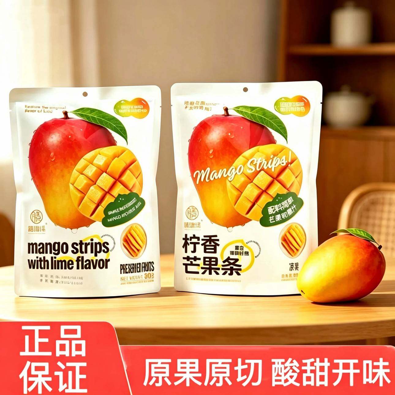 临期特卖特价膳源泽柠香芒果条
