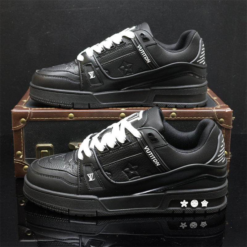 大码鞋46码男鞋黑色板鞋男女情侣休闲鞋百搭运动鞋潮流板鞋低帮鞋,流行男鞋,休闲板鞋,淘宝优惠券,粉丝福利购,淘宝优惠卷