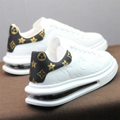 夏 春秋白色内增高百搭情侣透气运动休闲小白鞋 气垫板鞋 男2021新款