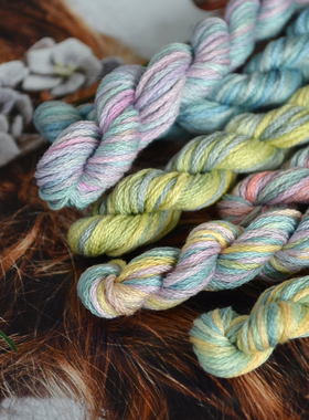 【海街日记】悦的针线游戏手染渐变手工刺绣25号棉线钩编全套10色