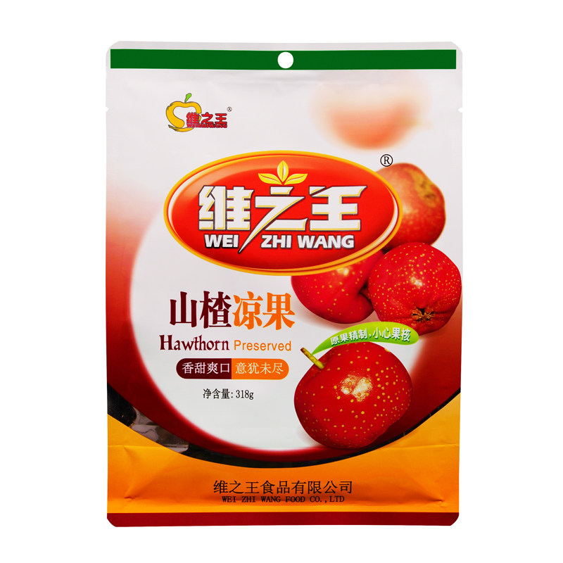 维之王山西特产 维之王山楂凉果318g  果脯零食